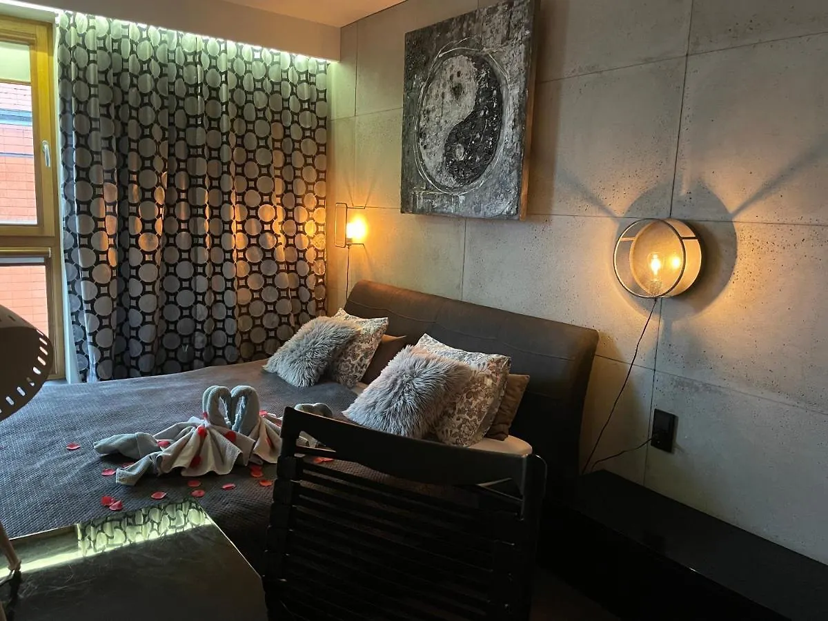 Magspace River View Jacuzzi Apartment Gdańsk Lengyelország