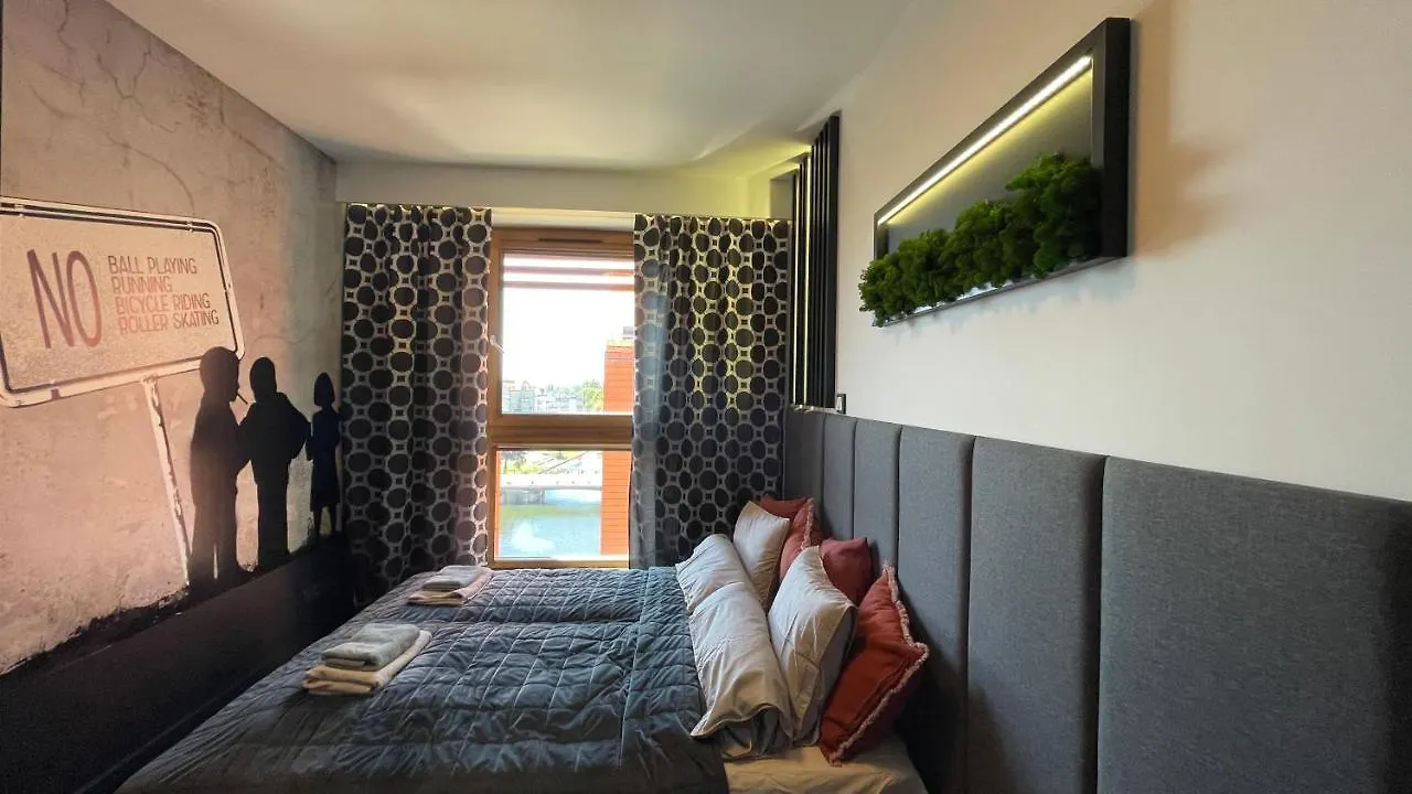 Magspace River View Jacuzzi Apartment Danzig Polen